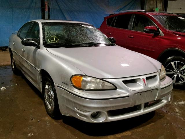 1G2NW52E23C281509 - 2003 PONTIAC GRAND AM G SILVER photo 1