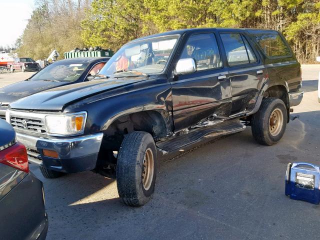 JT3VN39W2N8037905 - 1992 TOYOTA 4RUNNER VN BLACK photo 2