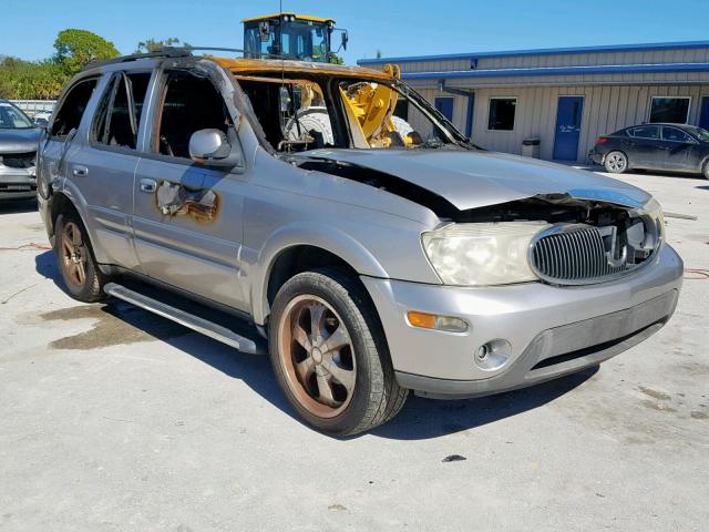 5GAES13P142262345 - 2004 BUICK RAINIER CX SILVER photo 1