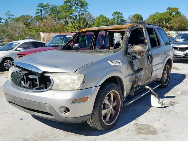 5GAES13P142262345 - 2004 BUICK RAINIER CX SILVER photo 2