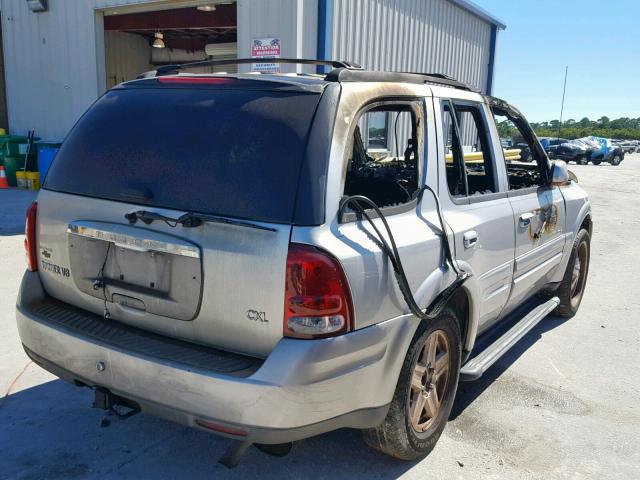 5GAES13P142262345 - 2004 BUICK RAINIER CX SILVER photo 4