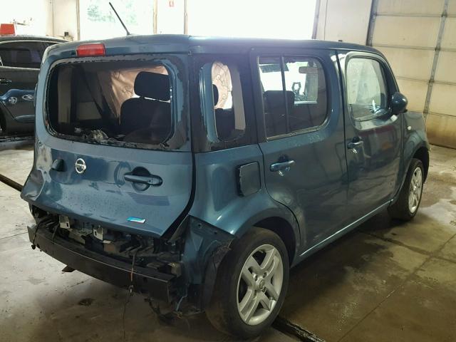 JN8AZ2KR3ET352159 - 2014 NISSAN CUBE S TEAL photo 4