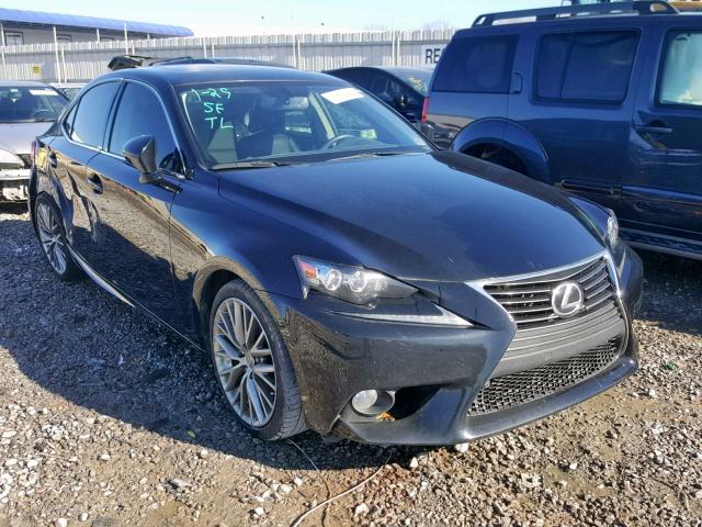 JTHBF1D22E5033888 - 2014 LEXUS IS 250 BLACK photo 1