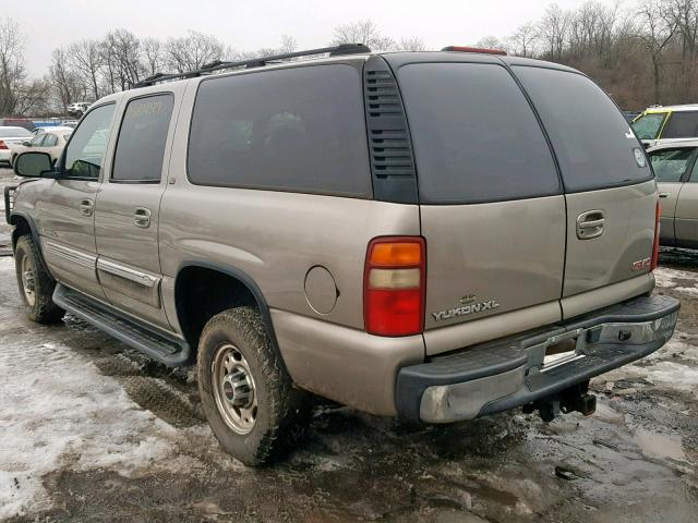 3GKGK26U23G270561 - 2003 GMC YUKON XL K BROWN photo 3