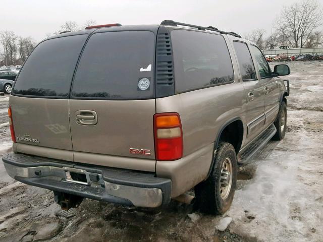 3GKGK26U23G270561 - 2003 GMC YUKON XL K BROWN photo 4