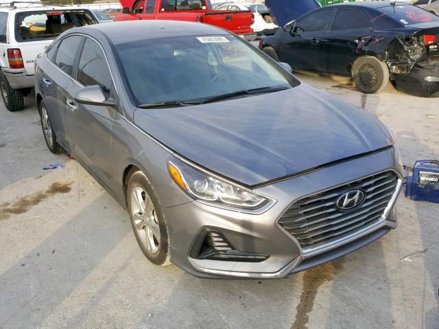 5NPE34AF6JH638829 - 2018 HYUNDAI SONATA SPO GRAY photo 1