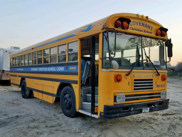 1BAAGCSA9NF049977 - 1992 BLUE BIRD SCHOOL BUS YELLOW photo 1