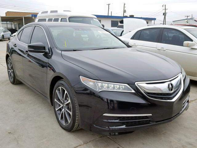 19UUB2F51FA002838 - 2015 ACURA TLX TECH შავი ფოტო 1