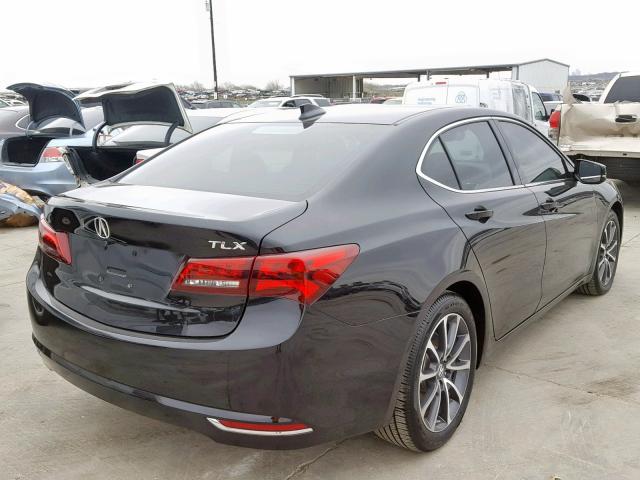 19UUB2F51FA002838 - 2015 ACURA TLX TECH შავი ფოტო 4
