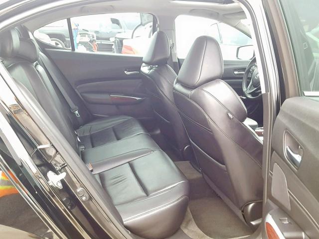 19UUB2F51FA002838 - 2015 ACURA TLX TECH შავი ფოტო 6