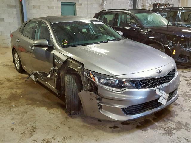 5XXGT4L35JG240258 - 2018 KIA OPTIMA LX GRAY photo 1