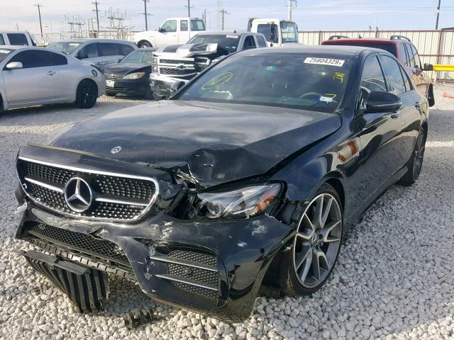 WDDZF6EB6JA484180 - 2018 MERCEDES-BENZ E 43 4MATI BLACK photo 2