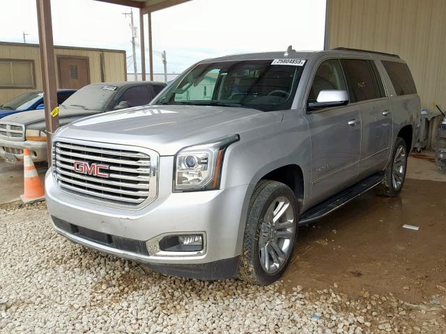 1GKS2GKC1HR198523 - 2017 GMC YUKON XL K SILVER photo 2