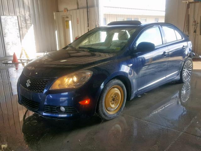 JS2RF9A70A6100691 - 2010 SUZUKI KIZASHI SL BLUE photo 2