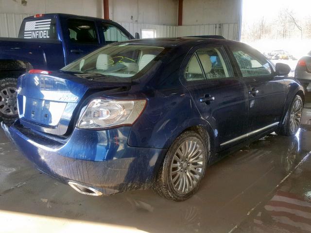 JS2RF9A70A6100691 - 2010 SUZUKI KIZASHI SL BLUE photo 4