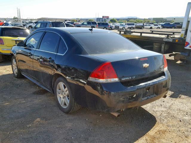 2G1WB5E33E1131545 - 2014 CHEVROLET IMPALA LIM BLACK photo 3