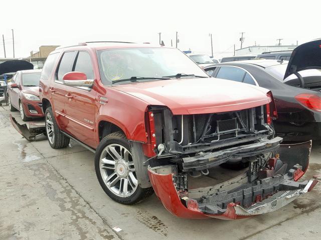 1GYS4CEF9CR243361 - 2012 CADILLAC ESCALADE P RED photo 1