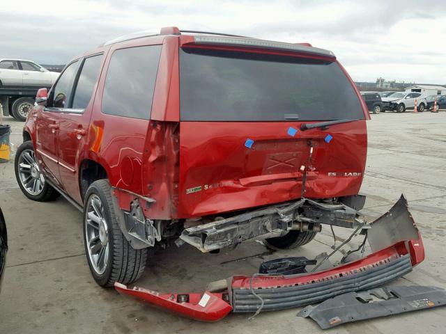 1GYS4CEF9CR243361 - 2012 CADILLAC ESCALADE P RED photo 3