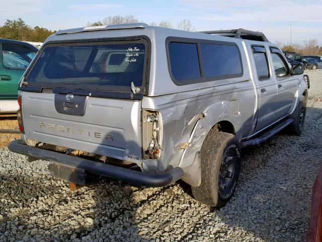 1N6ED29X53C459997 - 2003 NISSAN FRONTIER C SILVER photo 4