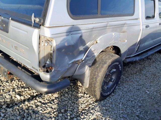 1N6ED29X53C459997 - 2003 NISSAN FRONTIER C SILVER photo 9