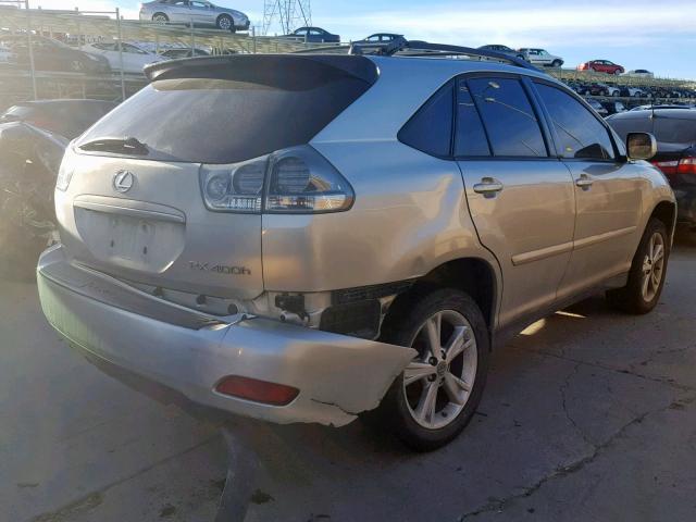 JTJHW31U160012975 - 2006 LEXUS RX 400 SILVER photo 9