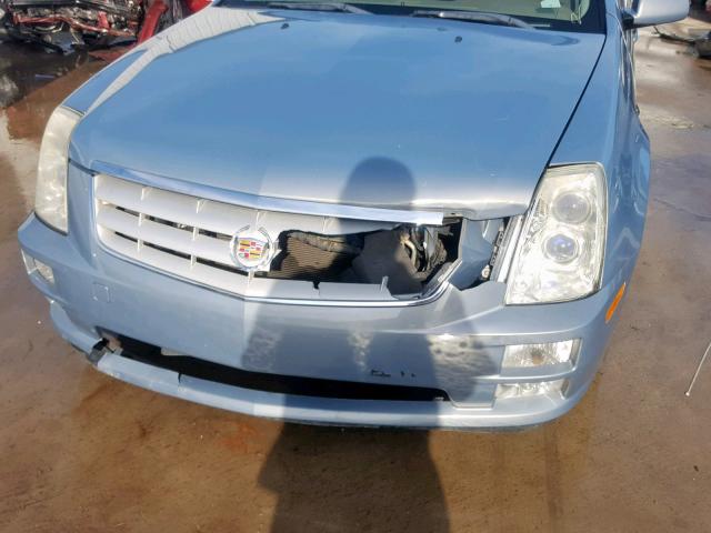 1G6DW677570192101 - 2007 CADILLAC STS GRAY photo 9