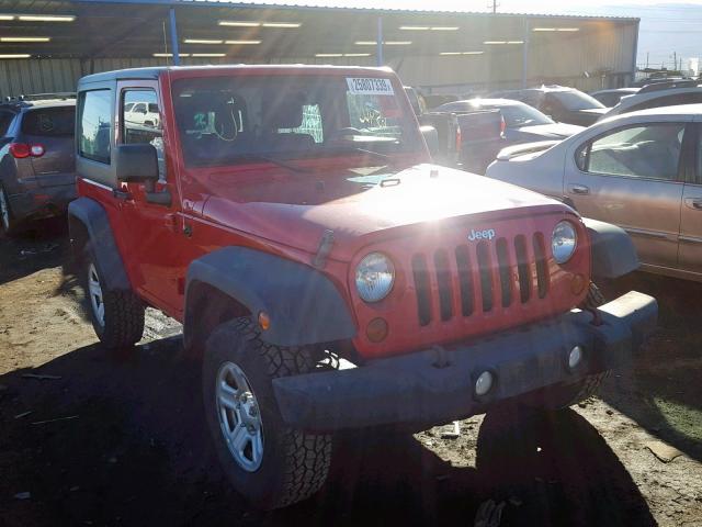 1J4AA2D13BL596314 - 2011 JEEP WRANGLER S RED photo 1