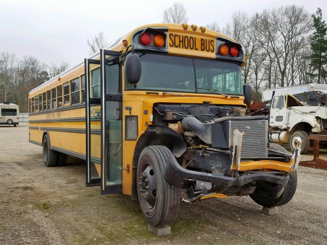 1BAKGCKH56F235471 - 2006 BLUE BIRD SCHOOL BUS YELLOW photo 1