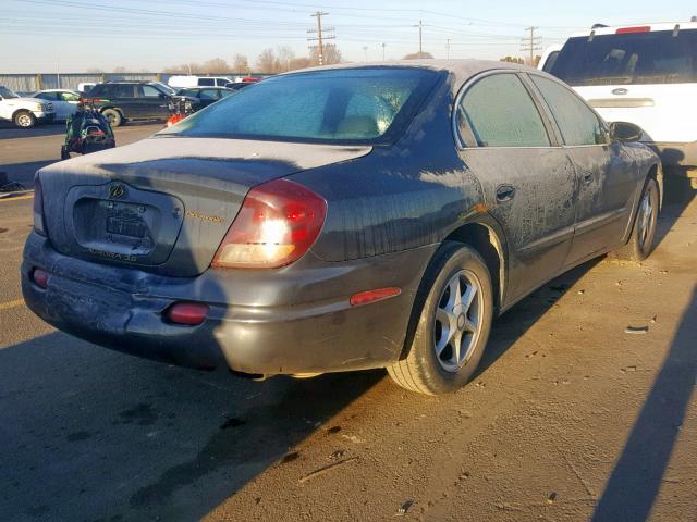 1G3GR62H114101438 - 2001 OLDSMOBILE AURORA BLUE photo 4