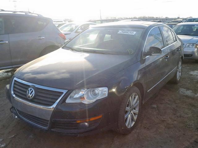 WVWJK7ANXAE067565 - 2010 VOLKSWAGEN PASSAT KOM BLACK photo 2