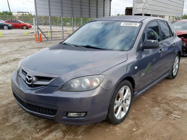 JM1BK343791201832 - 2009 MAZDA 3 S GRAY photo 2