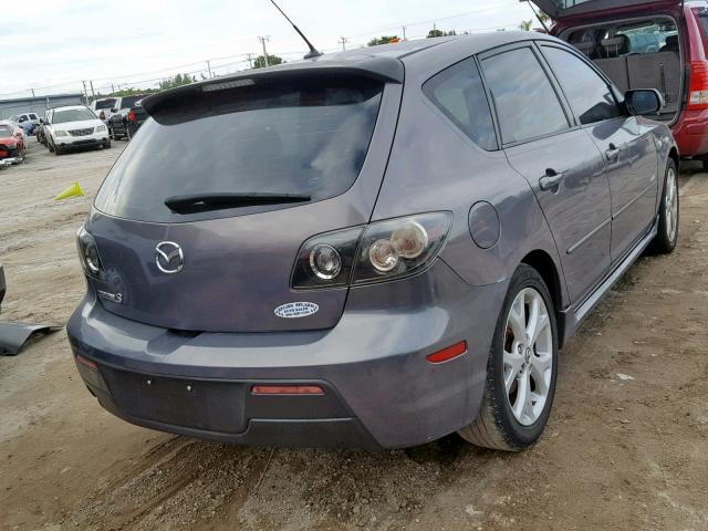 JM1BK343791201832 - 2009 MAZDA 3 S GRAY photo 4