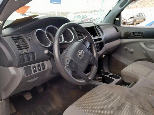 5TFPX4EN9DX015681 - 2013 TOYOTA TACOMA WHITE photo 9