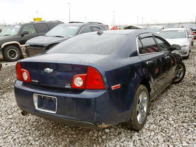 1G1ZG57B994103293 - 2009 CHEVROLET MALIBU LS RED photo 4