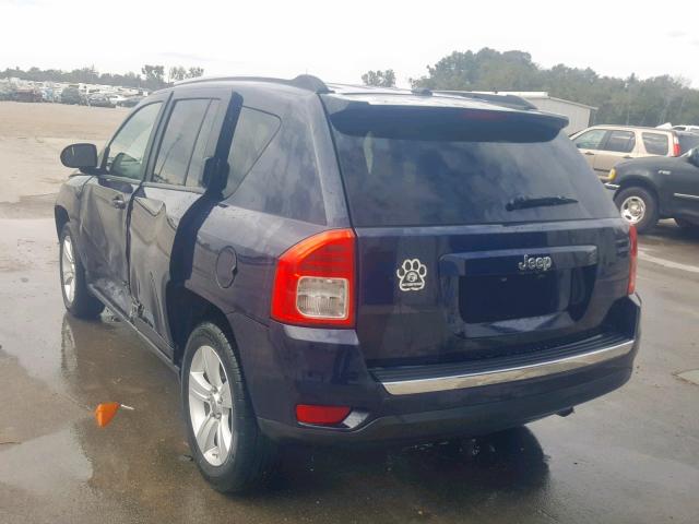 1C4NJCBB4CD640180 - 2012 JEEP COMPASS SP Mavi foto 3