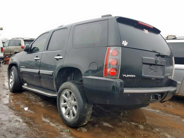 1GKFK63877J405435 - 2007 GMC YUKON DENA BLACK photo 3