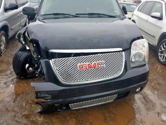 1GKFK63877J405435 - 2007 GMC YUKON DENA BLACK photo 7