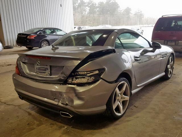 WDDPK4HA0DF072113 - 2013 MERCEDES-BENZ SLK 250 GRAY photo 4