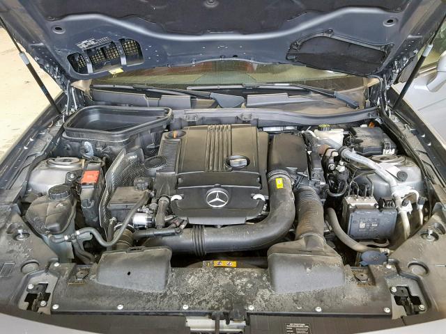 WDDPK4HA0DF072113 - 2013 MERCEDES-BENZ SLK 250 GRAY photo 7