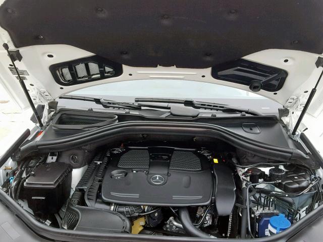 4JGDA5HB1GA662624 - 2016 MERCEDES-BENZ GLE 350 4M WHITE photo 7