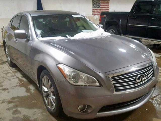 JN1AY1AR4CM580319 - 2012 INFINITI M56 X GRAY photo 1