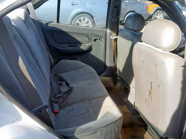 1N4AB41D6TC752088 - 1996 NISSAN SENTRA E WHITE photo 6