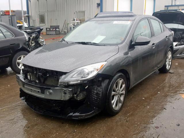 JM1BL1S50A1346852 - 2010 MAZDA 3 S CHARCOAL photo 2