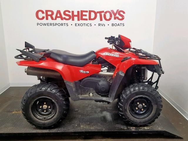 5SAAR41AX87108799 - 2008 SUZUKI LT-A750 X RED photo 1