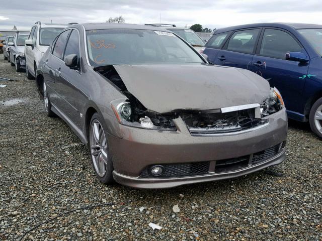 JNKBY01EX6M208379 - 2006 INFINITI M45 BASE GREEN photo 1