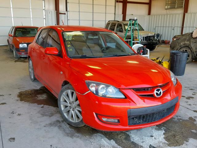 JM1BK34L171623351 - 2007 MAZDA SPEED 3 RED photo 1