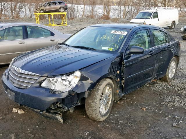 1C3LC56K07N510229 - 2007 CHRYSLER SEBRING TO BLACK photo 2