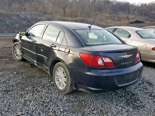 1C3LC56K07N510229 - 2007 CHRYSLER SEBRING TO BLACK photo 3