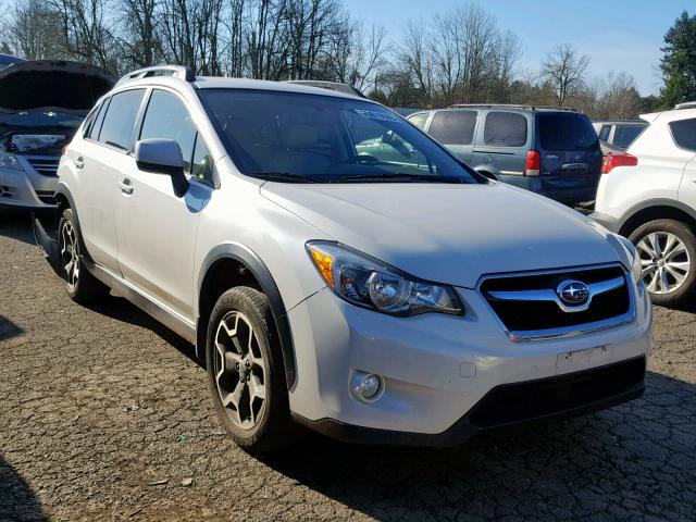 JF2GPAGC6D2833362 - 2013 SUBARU XV CROSSTR WHITE photo 1