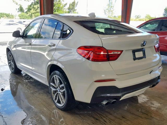 5UXXW5C59G0N91567 - 2016 BMW X4 XDRIVE3 WHITE photo 3